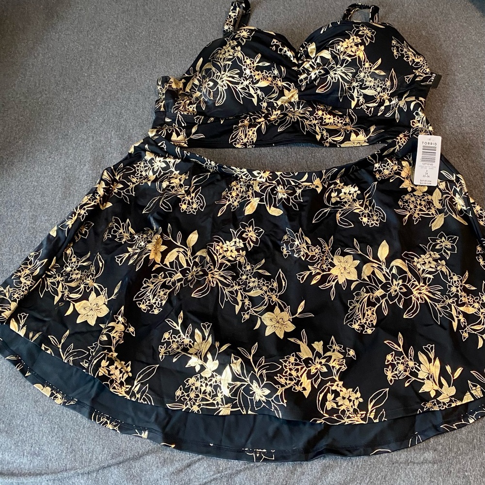 Torrid two-piece bathing suit